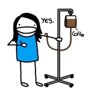 kaffetørst sykepleier